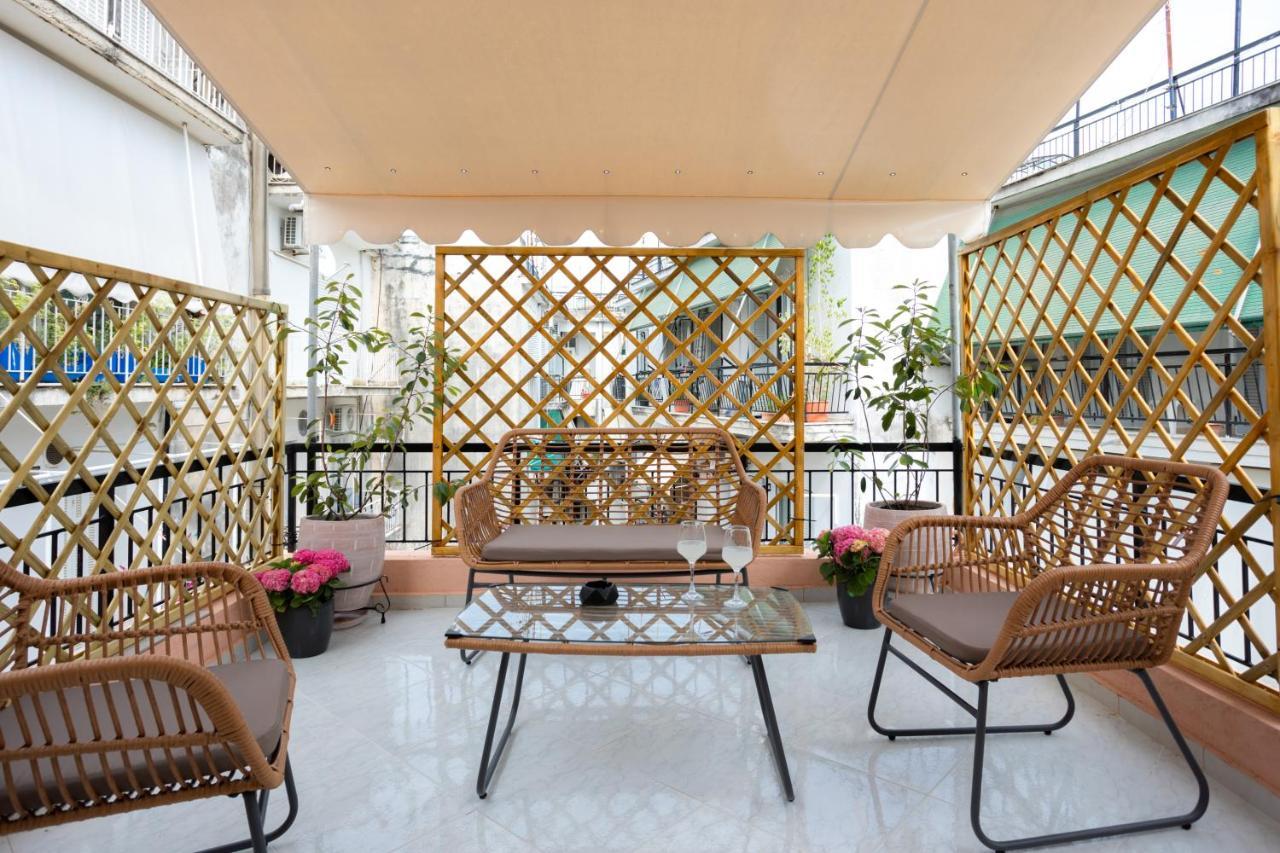 Aurora Apartment In Corfu Center Kültér fotó